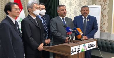وفد كوري في ذي قار لإنشاء مركز قلب الاطفال 