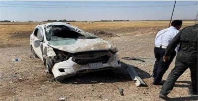 مصرع زائر وإصابة آخر  بحادث سير شمالي ذي قار 