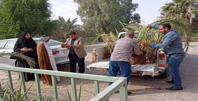 تزامناً مع بدء العام الدراسي، زراعة ذي قار تجهز المدارس بالمزروعات