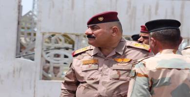 عمليات سومر : عملية أستباقية لفرض القانون تسفر عن ضبط  أسلحة واعتدة في سوق الشيوخ 