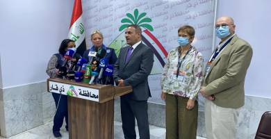 محافظ ذي قار: وضع خطة شاملة لضمان اجراء انتخابات تشرين