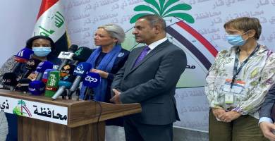 بلاسخارت: وجودي في ذي قار للتواصل مع المواطنين والمنظمات حول احداث 2019 