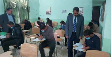 بالصور: انطلاق امتحانات أنصاف المتعلمين في ذي قار