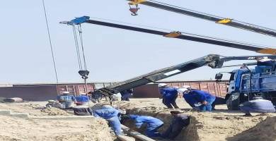 نفط ذي قار : ١٠ الاف متر مكعب  زيادة الطاقة الخزنيّة لمحطة عزل غاز الناصرية