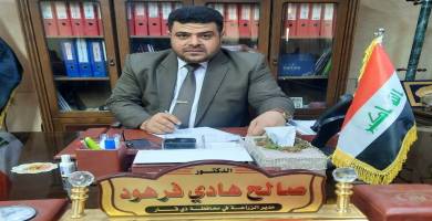 زراعة ذي قار تباشر بحملة مكافحة حشرة حفار اوراق الطماطم