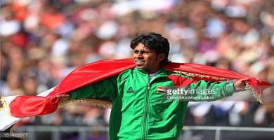 لاعب دولي من ذي قار يحرز الذهبية في بطولة غرب آسيا برمي الرمح