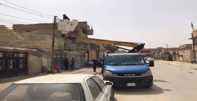 كهرباء ذي قار تُزيل قرابة ال 800 حالة تجاوز على الشبكة خلال أسبوع
