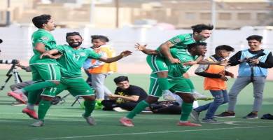 الناصرية الكروي يتصدر دوري الدرجة الأولى بفوزه على السماوة