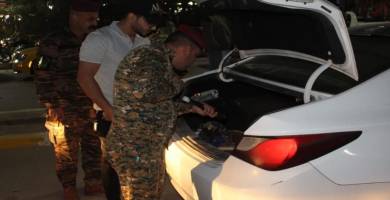 القبض على 8 مطلوبين و حجز 16 عجلة بممارسة أمنية في مدن ذي قار 