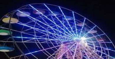 إخماد حريق نشب بمدينة ألعاب سوق الشيوخ