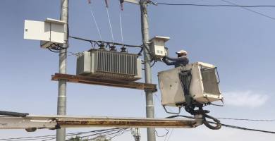 ‏عطل فني يتسبب بإنقطاع الكهرباء عن أحياء في الناصرية