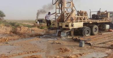 حفر البئر