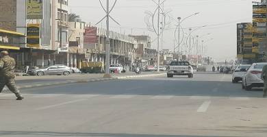  شوارع الناصرية تشهد حركةً طبيعية وهدوءاً تامَاً  