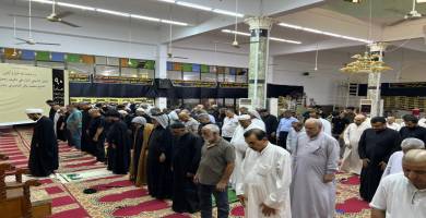 بالصور: إقامةُ صلاة الجمعة في مدينة الناصرية