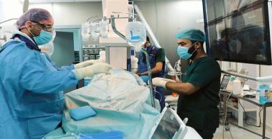 مركز الناصرية للقلب يجري اكثر من 450 عملية قسطارية خلال شهر