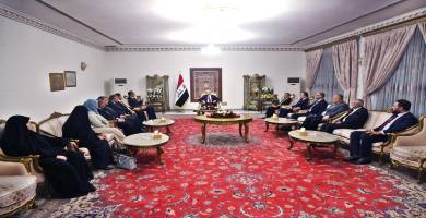 رئيس الجمهورية لوفد نيابي من ذي قار يؤكد على ضرورة النهوض بالمحافظة وتوفير فرص العمل