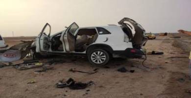 مصرع ضابط بحادث سير جنوب الناصرية