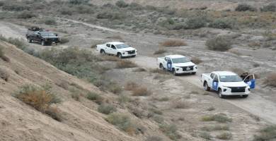 بالصور: شرطة ذي قار تنفذ واجباً امنيَّاً عند حدود محافظة المثنى