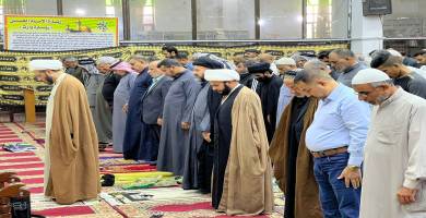 بالصور: صلاة الجمعة في مدينة الناصرية