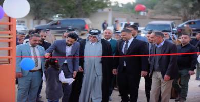 ‏محافظ ذي قار: مشاريع جديدة في ناحية الطار تدخل الخدمة  