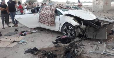مصرع وإصابة 6 أشخاص بحوادث سير في ذي قار