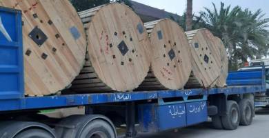 ذي قار: شركة أُور العامة تجهِّز كهرباء الوسط بأسلاك