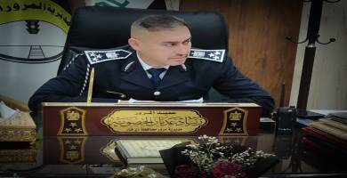 مدير مرور ذي قار العميد زياد الحصونة