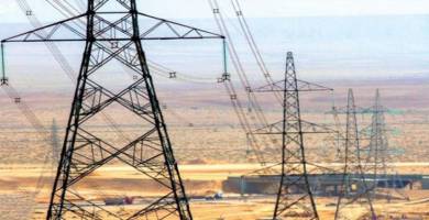 الكهرباء تعلن انحسار إطلاقات الغاز المورد عن المنطقة الجنوبية