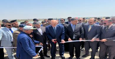 ‏بالصور: وزير الموارد المائية يفتتح المرحلة الأولى من الحديقة البيئية في الجبايش‏