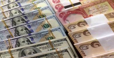 ‏إرتفاعٌ طفيفٌ بأسعار صرف الدولار اليوم السبت في الناصرية