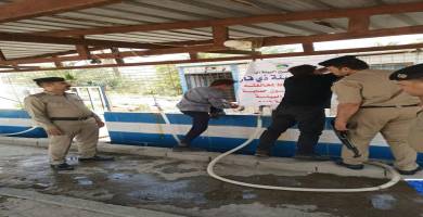 اغلاق محطة ماء تحلية