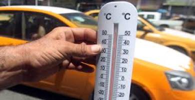 الناصرية تسجل ثالث اعلى مدينة بدرجة الحرارة عالميا