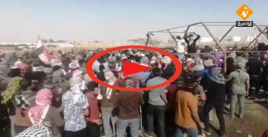 احتكاك بين الاجهزة الامنية والمتظاهرين