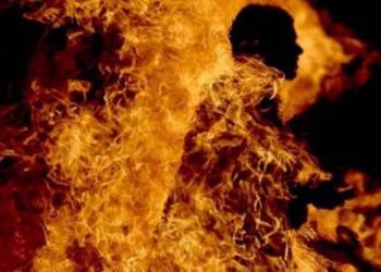 زوج يقدم على حرق زوجته والاخيرة تقاضيه في ذي قار
