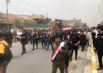 تشييع الدكتورعبد الامير الحمداني