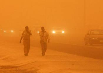 ذي قار بانتظار عاصفة ترابية يوم غد 