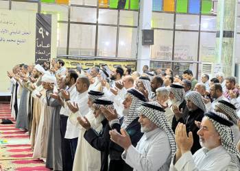 بالصور: إقامةُ صلاة الجمعة في مدينة الناصرية