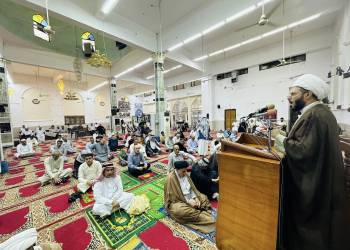 امام جمعة مسجد الشيخ عباس