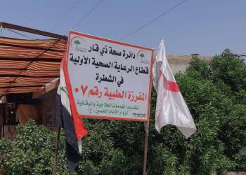 صحة ذي قار تنشر 14 مفرزة ضمن الحدود الادارية لقضاء الشطرة 