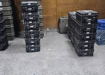 صناديق واجهزة الاقتراع تصل الى مراكز الانتخابية في ذي قار